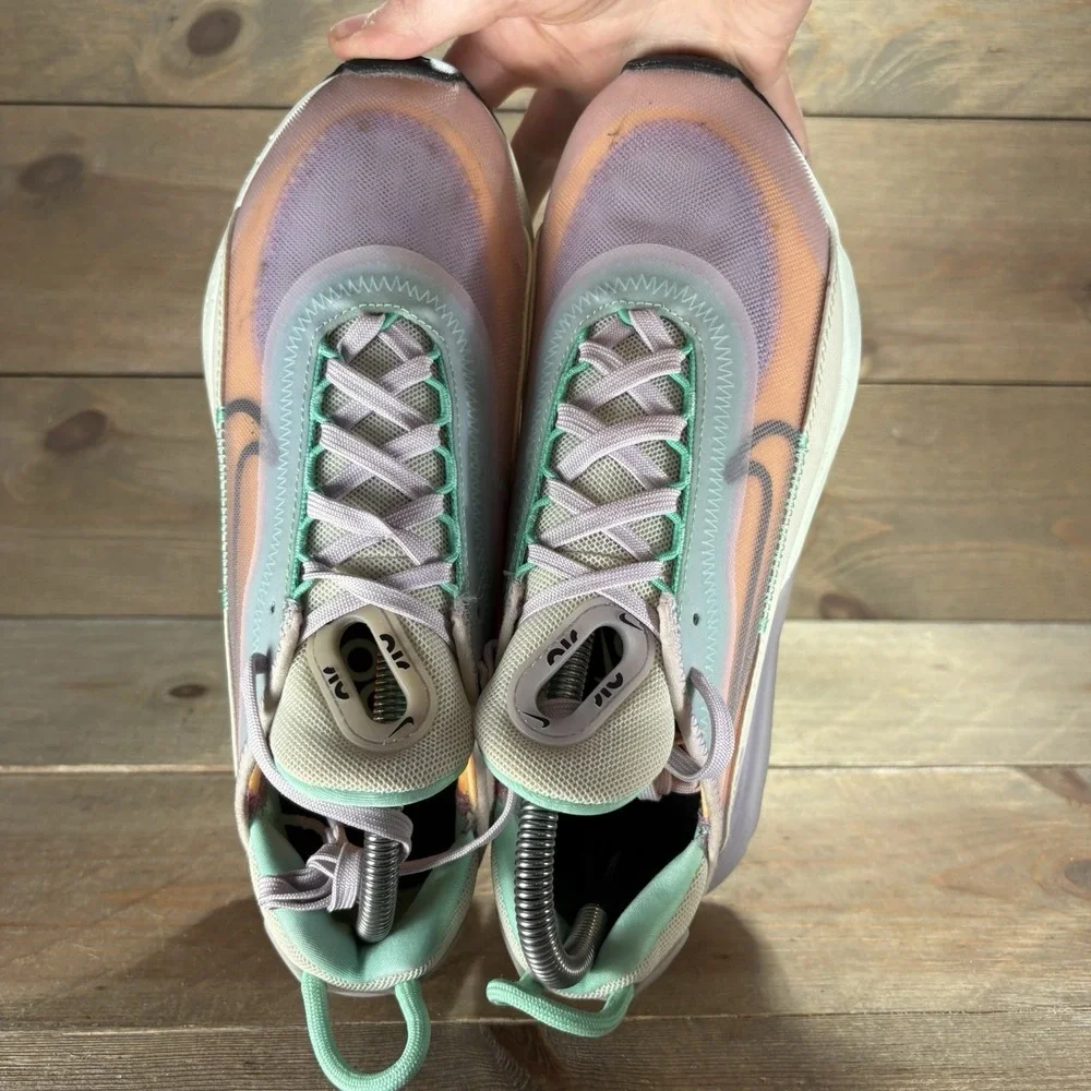 nike air max 2090 womens size 7 shoes multicolor athletic running sneakers - Picture 6 of 10
